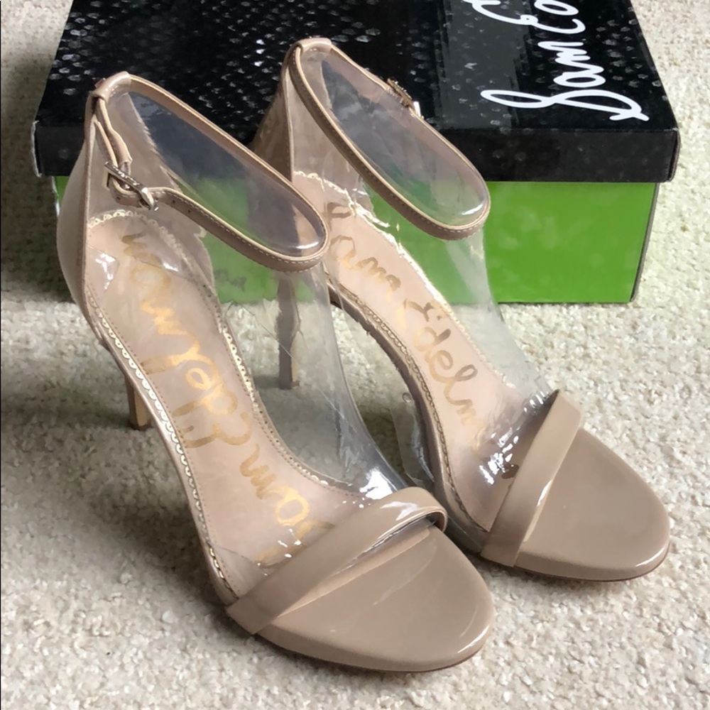 Sam Edelman Ariella nude heels.